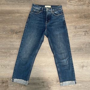 Women’s denim straight jeans